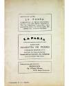 Contracubierta de LA FARSA 109. LA LOBA (Ceferino F. Avecilla / Manuel Merino) Madrid 1929