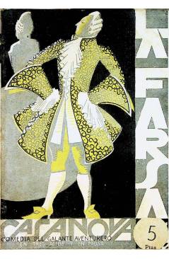 Cubierta de LA FARSA 151. CASANOVA (Loran Orbok / Francisco De Viu) Madrid 1930