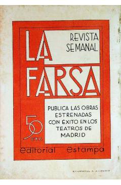 Contracubierta de LA FARSA 450. BATALLA DE RUFIANES (Bartolomé Soler) Madrid 1936