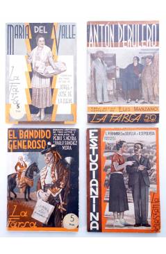 Muestra 4 de LA FARSA. LOTE DE 58 NÚMEROS. VER LISTA (Vvaa) Madrid 1927
