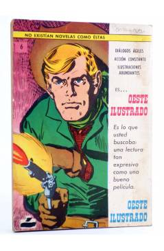 Contracubierta de OESTE ILUSTRADO 6. VALIENTE COBARDE (Roy Silverton / Luis Ramos) Toray 1968