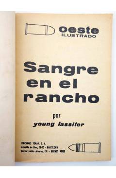 Muestra 1 de OESTE ILUSTRADO 9. SANGRE EN EL RANCHO (Young Lassiter / Luis Ramos) Toray 1968