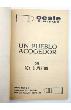 Muestra 1 de OESTE ILUSTRADO 11. UN PUEBLO ACOGEDOR (Roy Silverton / Juan Mulero) Toray 1968