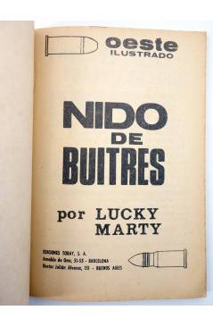Muestra 1 de OESTE ILUSTRADO 17. NIDO DE BUITRES (Lucky Marty / Fernando Delmás) Toray 1968
