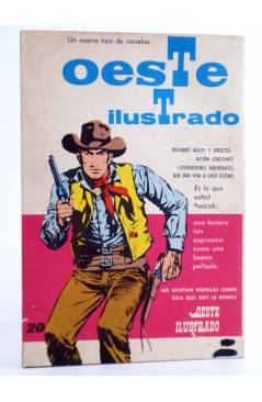 Contracubierta de OESTE ILUSTRADO 20. EL LOCO (Jorge Gotarra / Fernando Delmás) Toray 1969