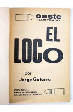 Muestra 1 de OESTE ILUSTRADO 20. EL LOCO (Jorge Gotarra / Fernando Delmás) Toray 1969