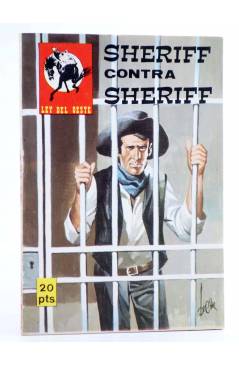 Cubierta de COLECCIÓN OESTE SHERIFF. LEY DEL OESTE. SHERIFF CONTRA SHERIFF. Vilmar 1979