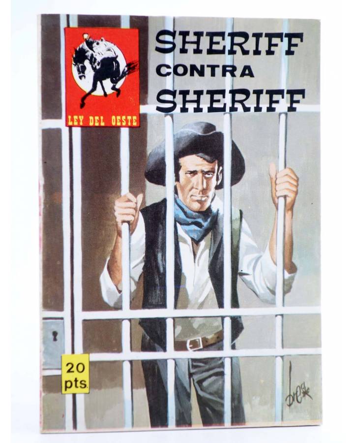 Cubierta de COLECCIÓN OESTE SHERIFF. LEY DEL OESTE. SHERIFF CONTRA SHERIFF. Vilmar 1979