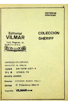 Muestra 1 de COLECCIÓN OESTE SHERIFF 120. RANCHEROS. ORO DE LEY. Vilmar 1979