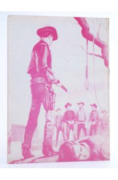 Contracubierta de COLECCIÓN OESTE SHERIFF. RANCHEROS. LA FIEBRE DEL WHISKY (Al Fernan / G. Del Toro) Vilmar 1979