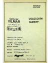 Muestra 1 de COLECCIÓN OESTE SHERIFF. SALOON OESTE. ANGUSTIA EN LA NOCHE. Vilmar 1979