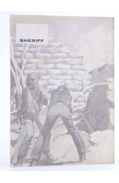Contracubierta de COLECCIÓN OESTE SHERIFF. ESPÉRAME EN TU FOSA. Vilmar 1979