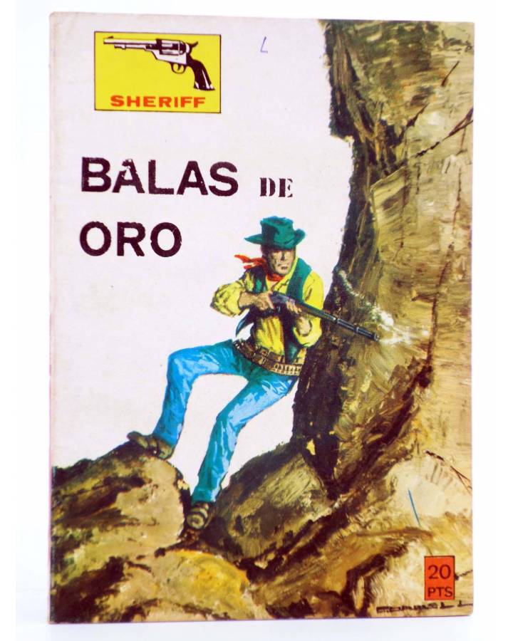 Cubierta de COLECCIÓN OESTE SHERIFF. BALAS DE ORO. Vilmar 1979