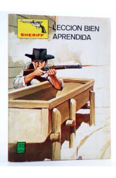 Cubierta de COLECCIÓN OESTE SHERIFF 240. LECCIÓN BIEN APRENDIDA. Vilmar 1983