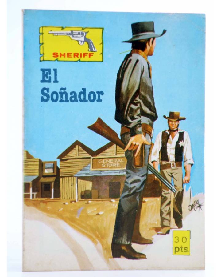 Cubierta de COLECCIÓN OESTE SHERIFF 246. EL SOÑADOR (M. Lagresa / Felez) Vilmar 1983