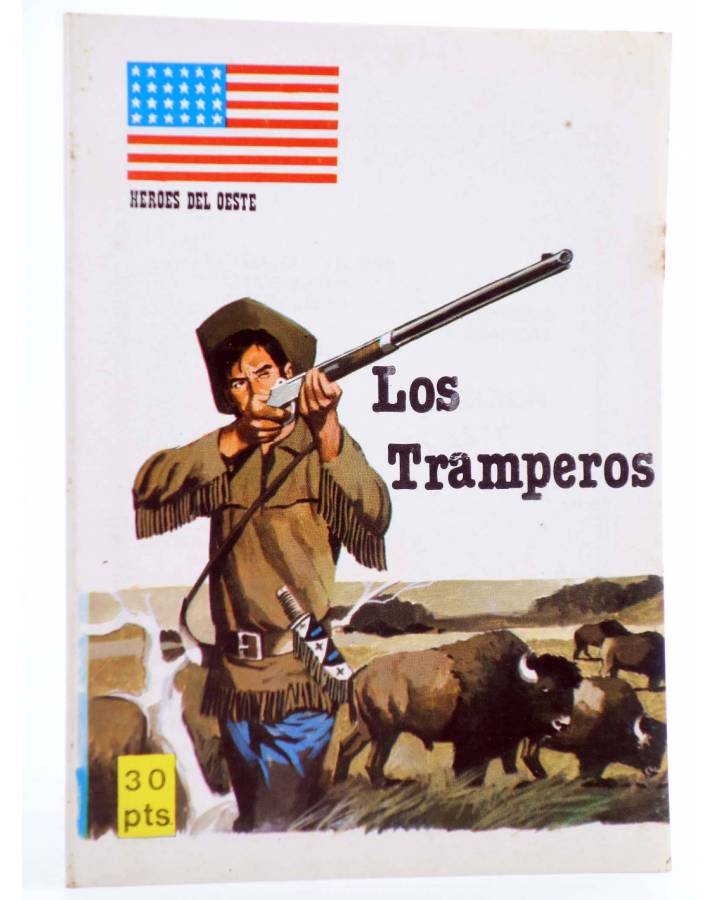 Cubierta de COLECCIÓN OESTE SHERIFF 248. HÉROES DEL OESTE. LOS TRAMPEROS (M. Lagresa / Felez) Vilmar 1983