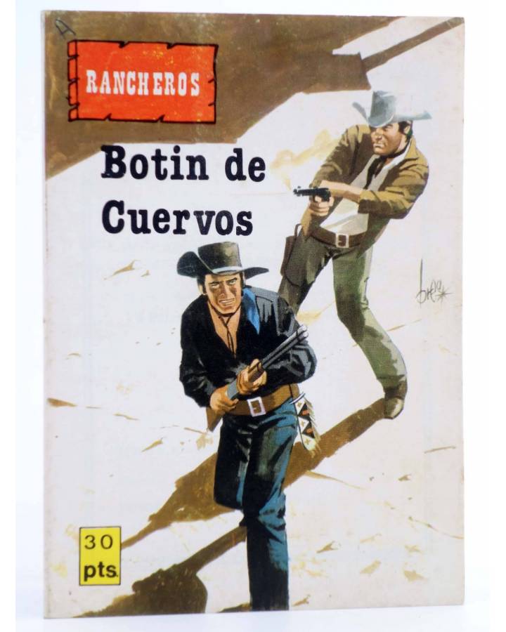 Cubierta de COLECCIÓN OESTE SHERIFF 251. RANCHEROS. BOTÍN DE CUERVOS (E. Sotillos / Félez) Vilmar 1983