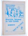 Contracubierta de COLECCIÓN OESTE SHERIFF 252. EL MALDITO EMBROLLO (M. Lagresa / Felez) Vilmar 1983