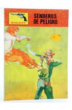 Cubierta de COLECCIÓN OESTE SHERIFF 275. SENDEROS DE PELIGRO. Vilmar 1985