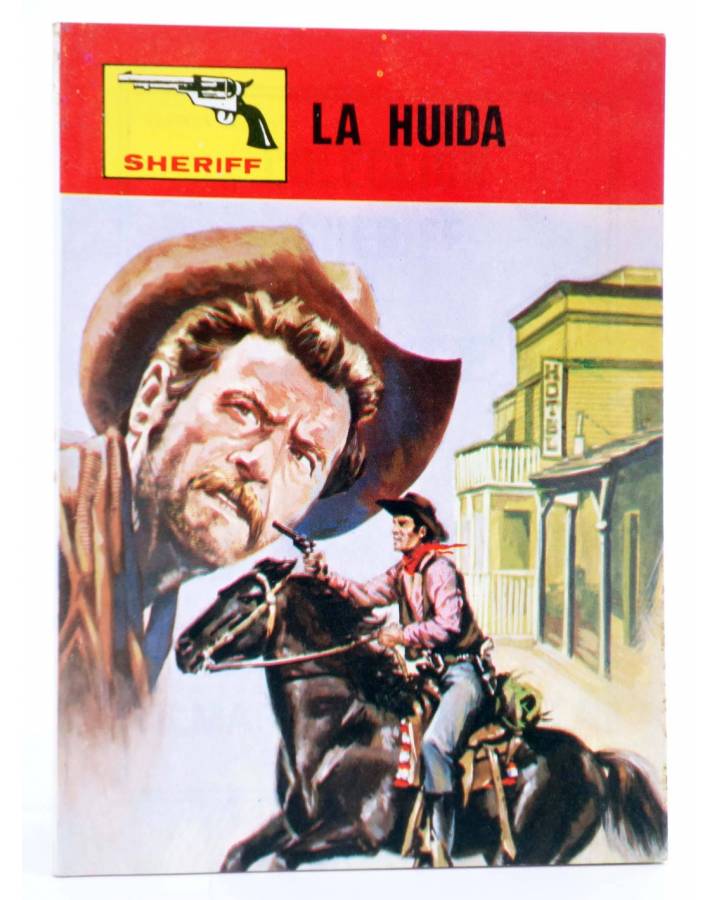 Cubierta de COLECCIÓN OESTE SHERIFF 279. LA HUIDA (J. Clapés) Vilmar 1985
