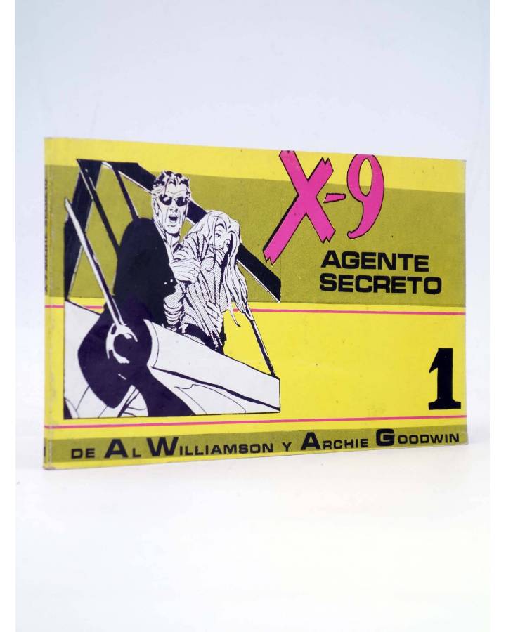 Cubierta de DETECTIVE NEWS. X-9 AGENTE SECRETO 1 (Al Williamson / Archie Goodwin) Impala 1987