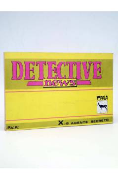 Contracubierta de DETECTIVE NEWS. X-9 AGENTE SECRETO 1 (Al Williamson / Archie Goodwin) Impala 1987