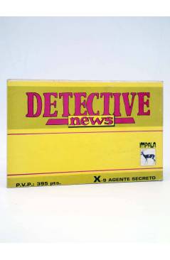 Contracubierta de DETECTIVE NEWS. X-9 AGENTE SECRETO 2 (Al Williamson / Archie Goodwin) Impala 1987