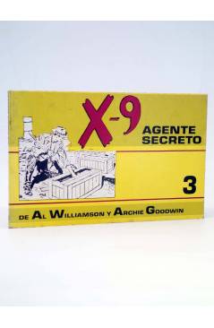 Cubierta de DETECTIVE NEWS. X-9 AGENTE SECRETO 3 (Al Williamson / Archie Goodwin) Impala 1987