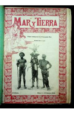 Muestra 3 de REVISTA MAR Y TIERRA ILUSTRACIÓN POPULAR NºS 1 a 48. COMPLETA EN UN VOL. ENCUADERNADO (Vvaa) Valencia 1900