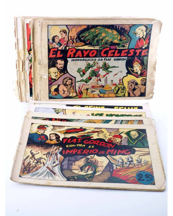 Cubierta de FLAS GORDON LAS GRANDES AVENTURAS EXTRAORDINARIO 1 A 9. COMPLETA (Alex Raymond) Hispano Americana 1942