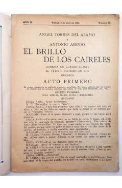 Muestra 1 de LA NOVELA CÓMICA 29. EL BRILLO DE LOS CAIRELES (Ángel Torres Del Álamo / Antonio Asenjo) Madrid 1917