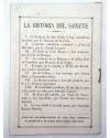 Contracubierta de LA NOVELA CÓMICA 37. EL ABUELO (Benito Pérez Galdós) Madrid 1917