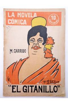 Cubierta de LA NOVELA CÓMICA 51. EL GITANILLO (Manuel Garrido) Madrid 1917