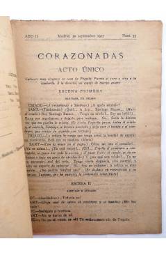 Muestra 2 de LA NOVELA CÓMICA 55. CORAZONADAS (M. Robert De Flers / M. Gaston De Caillavet) Madrid 1917
