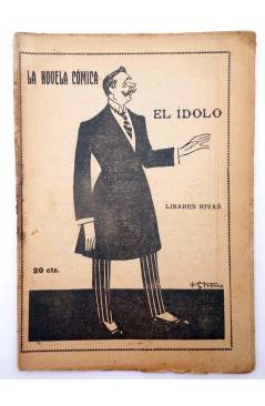Cubierta de LA NOVELA CÓMICA 59. EL ÍDOLO (Manuel Linares Rivas) Madrid 1917