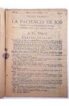 Muestra 1 de LA NOVELA CÓMICA 60. LA PACIENCIA DE JOB (Julio Pardo) Madrid 1917