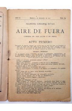 Muestra 1 de LA NOVELA CÓMICA 64. AIRE DE FUERA (Manuel Linares Rivas) Madrid 1917