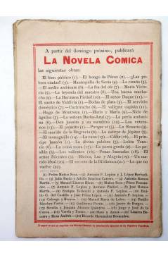 Contracubierta de LA NOVELA CÓMICA 70. ESTA NOCHE ES NOCHEBUENA… (José Ramos Martin) Madrid 1918