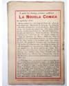 Contracubierta de LA NOVELA CÓMICA 70. ESTA NOCHE ES NOCHEBUENA… (José Ramos Martin) Madrid 1918