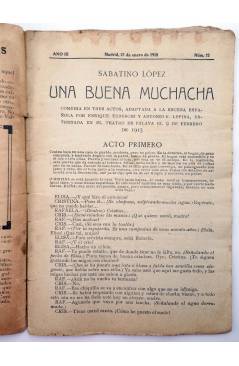 Muestra 1 de LA NOVELA CÓMICA 72. UNA BUENA MUCHACHA (Sabatino López) Madrid 1918