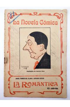 Cubierta de LA NOVELA CÓMICA 81. LA ROMÁNTICA (A. Torres Del Álamo / A. Asenjo) Madrid 1918