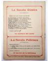 Contracubierta de LA NOVELA CÓMICA 81. LA ROMÁNTICA (A. Torres Del Álamo / A. Asenjo) Madrid 1918