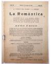 Muestra 1 de LA NOVELA CÓMICA 81. LA ROMÁNTICA (A. Torres Del Álamo / A. Asenjo) Madrid 1918