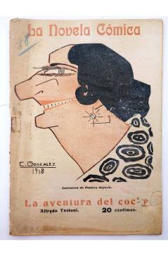 Cubierta de LA NOVELA CÓMICA 88. LA AVENTURA DEL COCHE (Alfredo Testoni) Madrid 1918