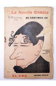 Cubierta de LA NOVELA CÓMICA 99. EL AMO (Antonio Sotillo) Madrid 1918