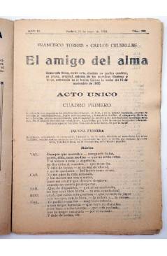 Muestra 1 de LA NOVELA CÓMICA 100. EL AMIGO DEL ALMA (Francisco Torres / Carlos Cruselles) Madrid 1918