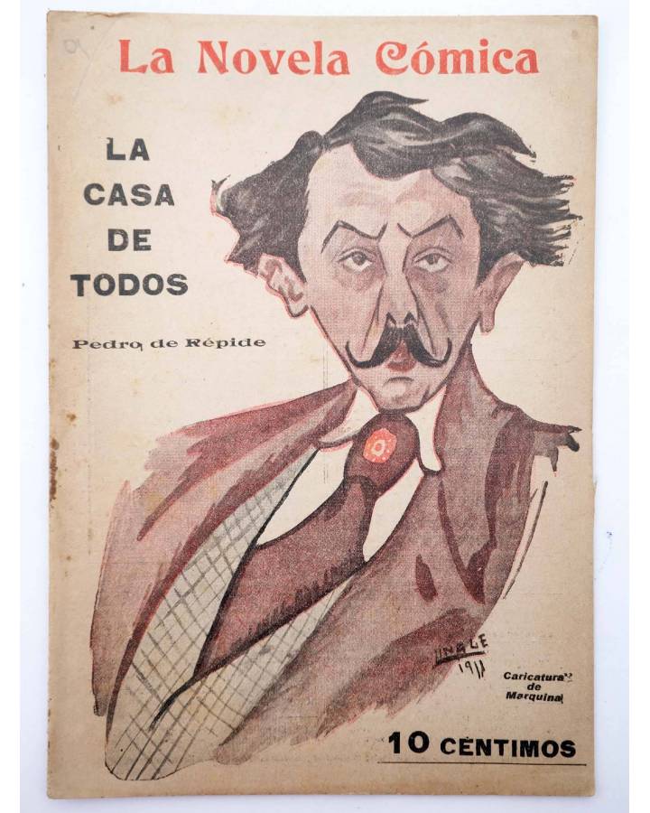 Cubierta de LA NOVELA CÓMICA 106. LA CASA DE TODOS (Pedro De Repide) Madrid 1918