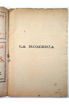 Muestra 1 de LA NOVELA CÓMICA 166. LA ROMERÍA (Luis León Domínguez) Madrid 1919