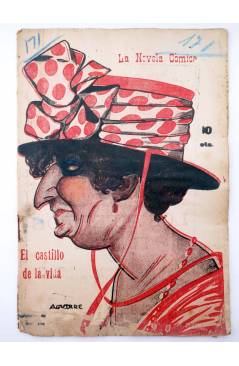 Cubierta de LA NOVELA CÓMICA 171. EL CASTILLO DE LA VIDA (Francisco García Pacheco) Madrid 1919