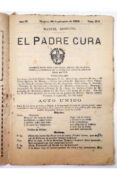 Muestra 1 de LA NOVELA CÓMICA 173. EL PADRE CURA (Manuel Moncayo) Madrid 1919